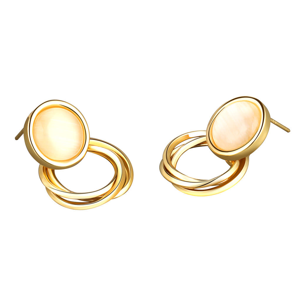 Niche Female Earrings Geometry view 5