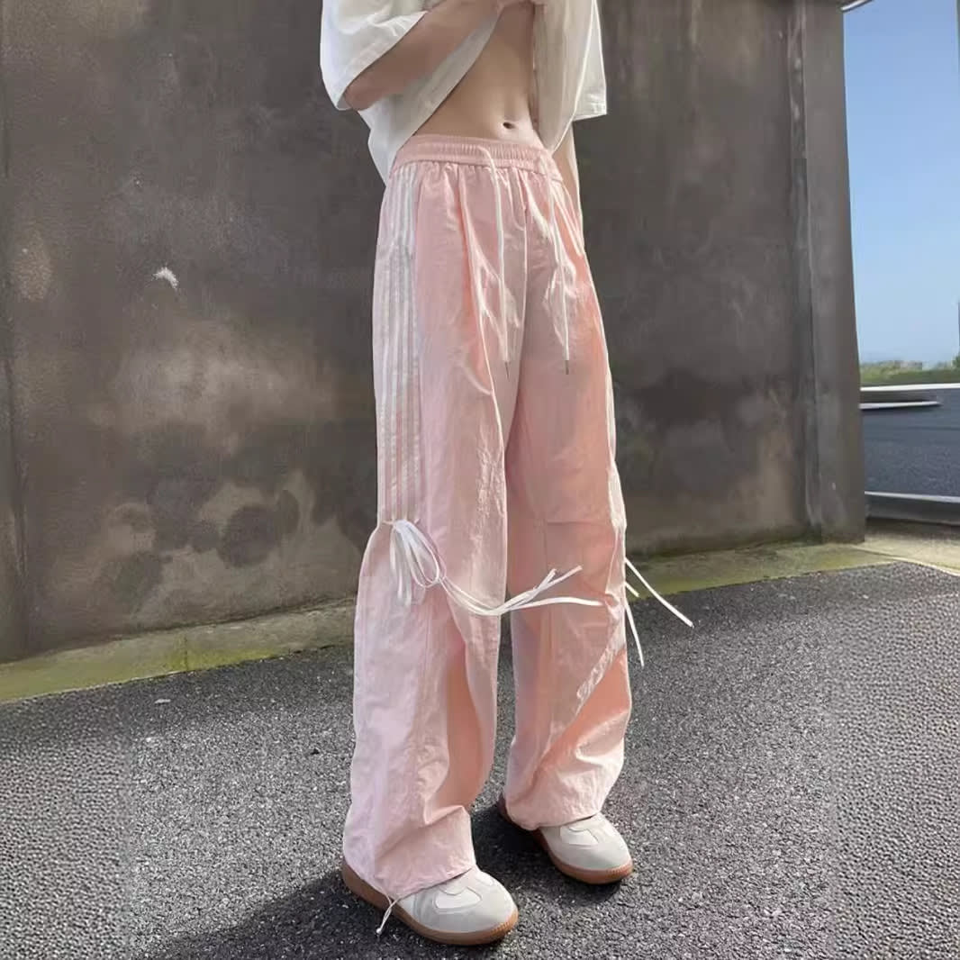 Quick-drying Three-bar Pants Niche Straight Loose Casual Sports Pants view 14