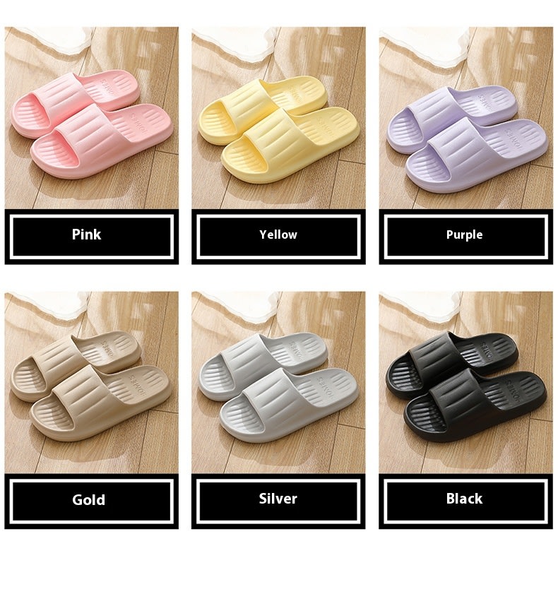Eva Deodorant Household Bathroom Slip-on Slippers view 7