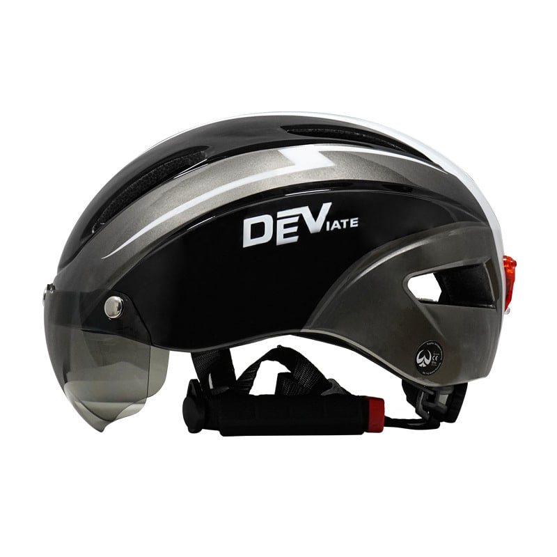Bicycle Helmet Riding Helmet Sports Helmet Goggles Riding Helmet Restraint Taillight view 3
