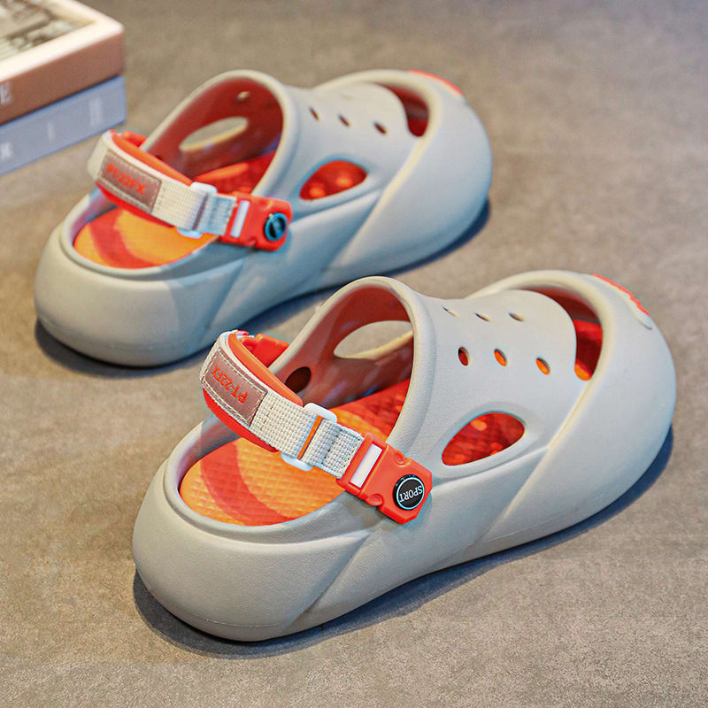Men's Outerwear Casual Trend Color Matching Slippers view 19