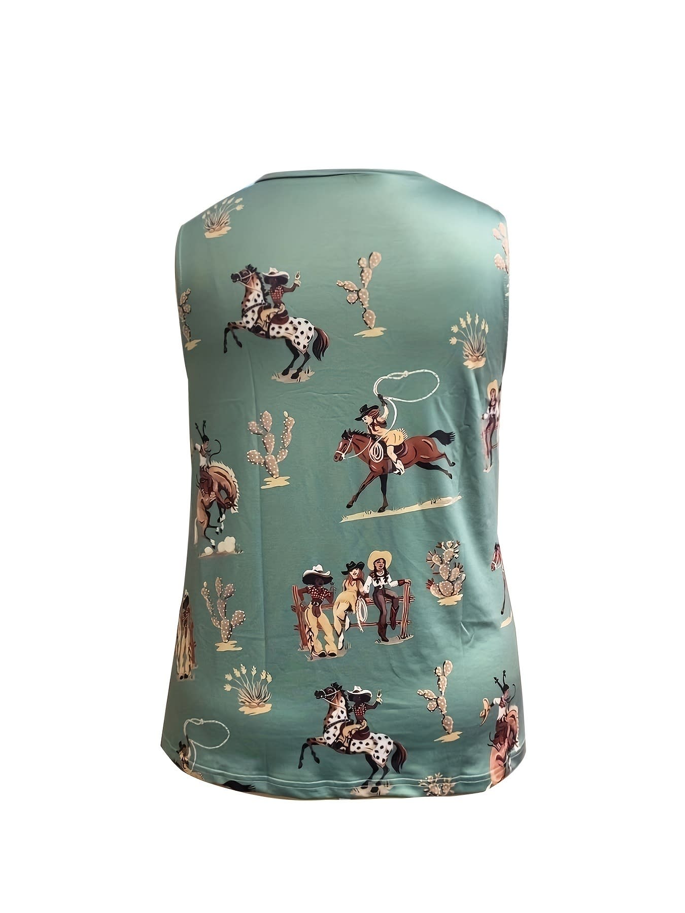 Women's Vest Women's Western Style Summer Digital view 8