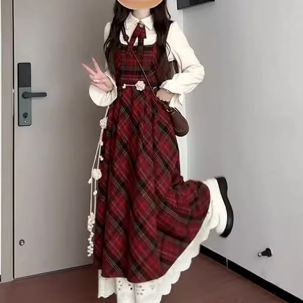 High-grade Wear Match Set Long Dress view 3