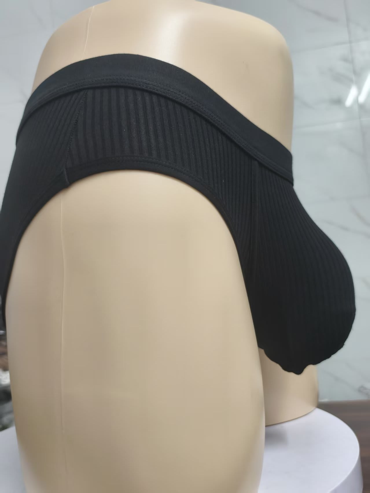 Men's Triangle Breathable U-shaped Big Bag Underwear view 5
