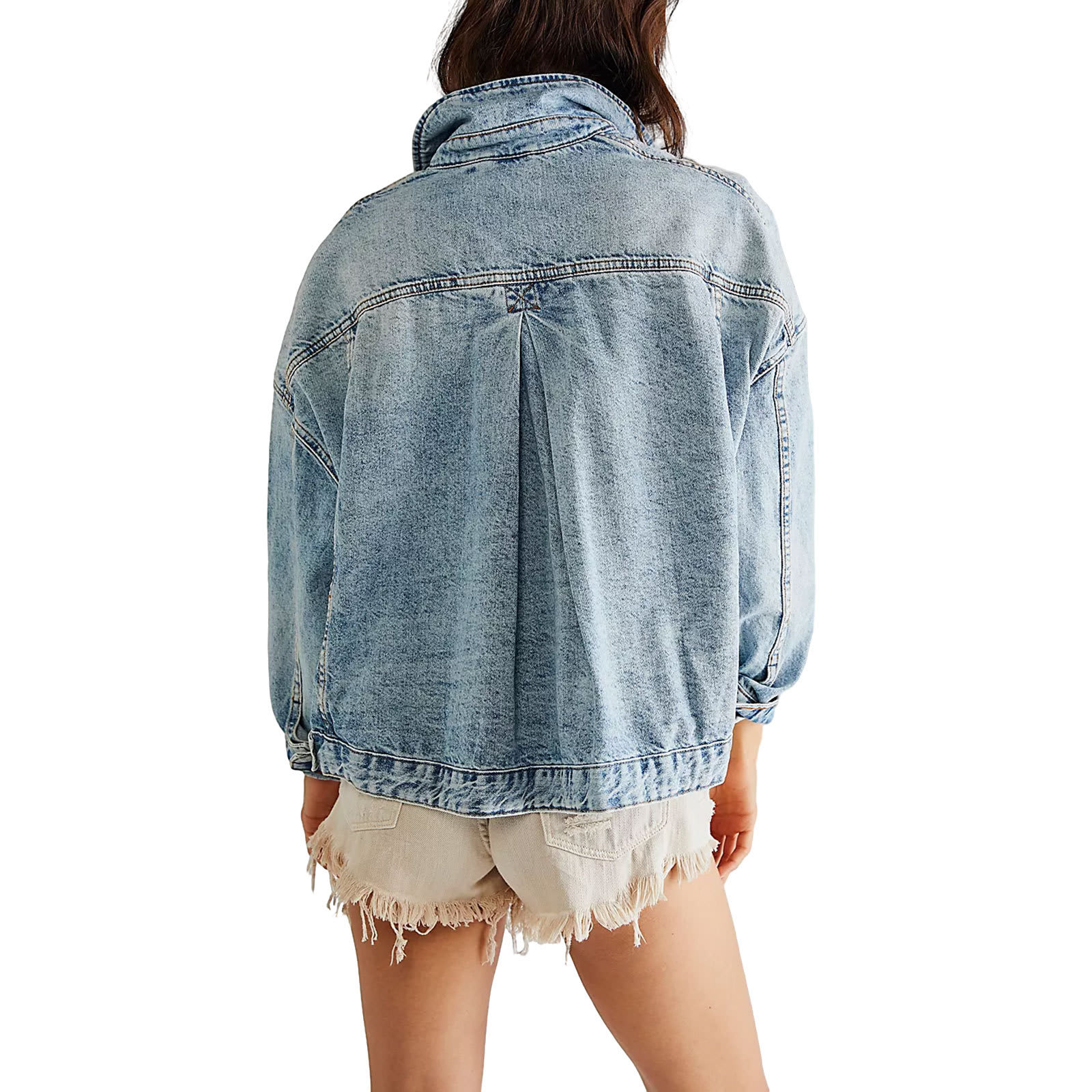 European And American Loose Fashion Denim Jacket Women view 1