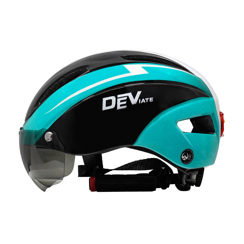 Bicycle Helmet Riding Helmet Sports Helmet Goggles Riding Helmet Restraint Taillight view 17