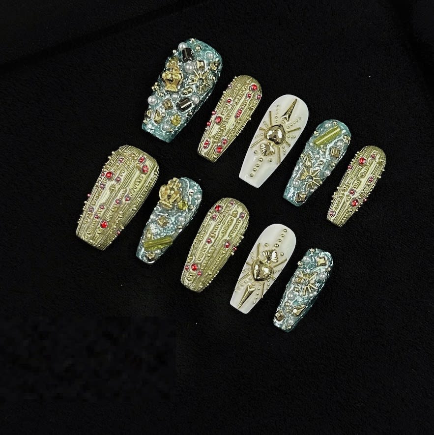 Poseidon Tears Niche Personality Advanced Manicure view 7
