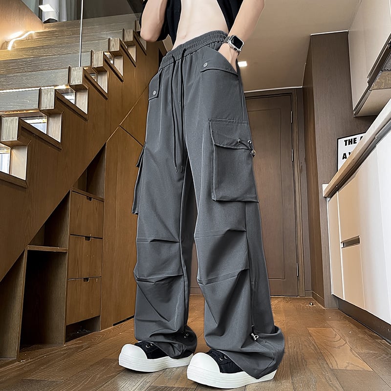 Waterproof Plus Size Thin Breathable Functional Loose Pants view 4