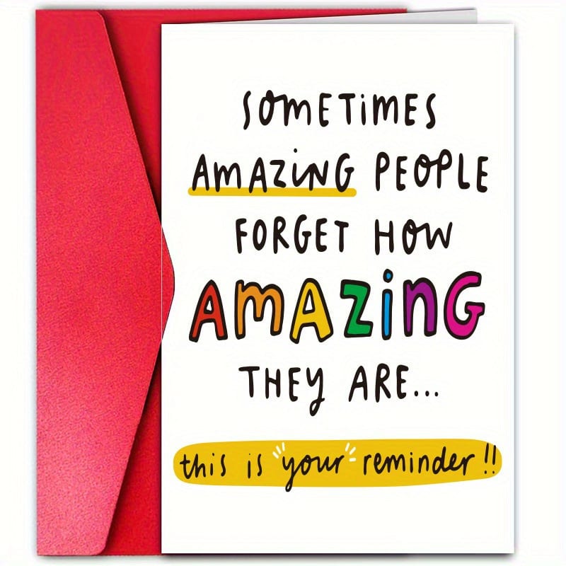 Birthday Greeting Card Funny Greeting Card Funny Text Cartoon Greeting Card view 13