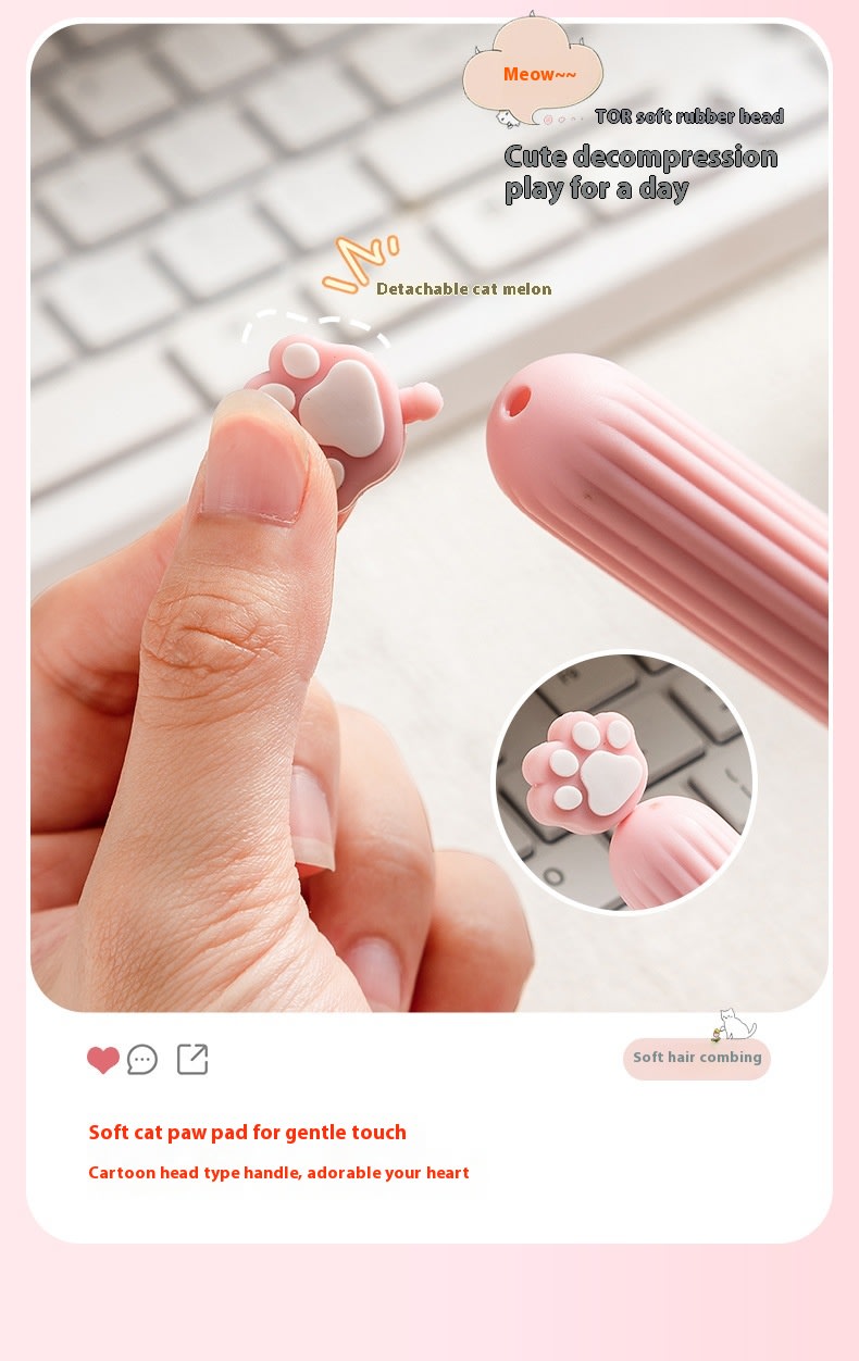 Cute Cartoon Cat's Paw Series Small Comb view 19