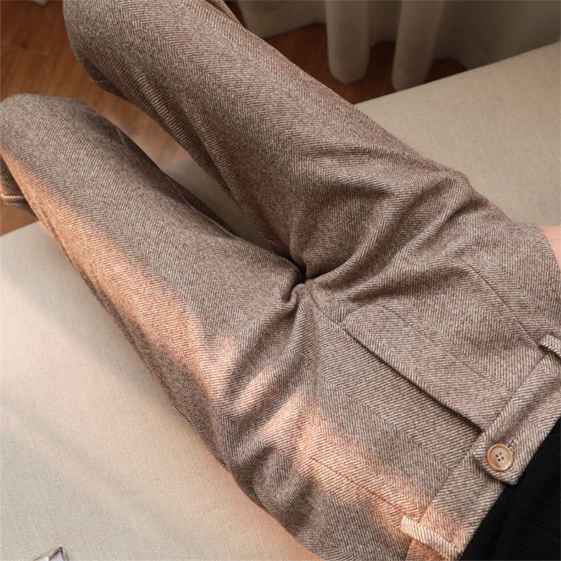 Women's High Waist Slimming And Straight Casual Trousers view 10