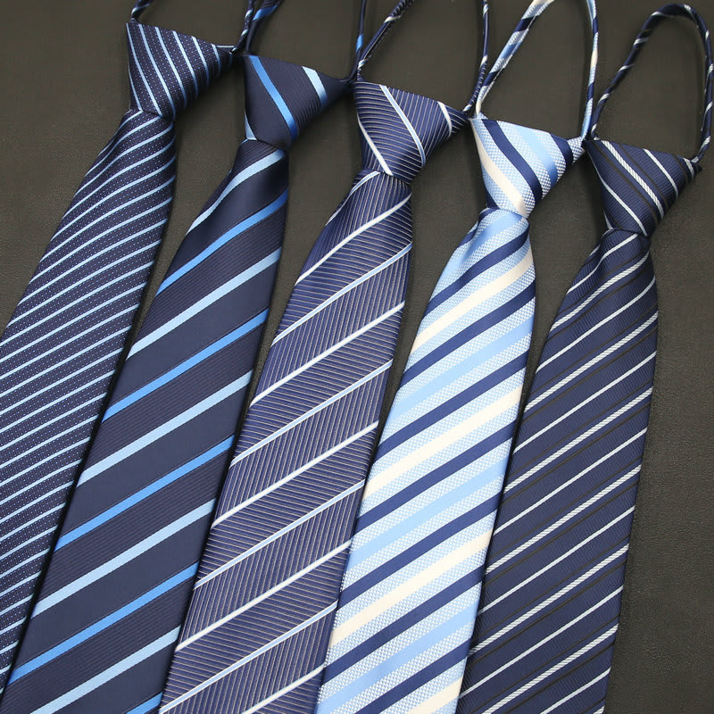 Men's Formal Wear Business Zipper Tie-free view 6