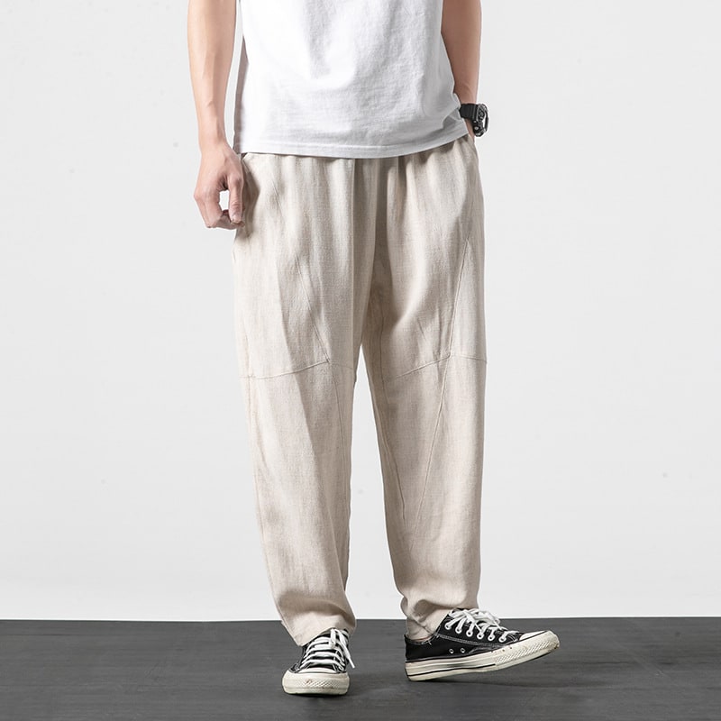 Men's Loose Fashion Polyester Harem Pants view 6