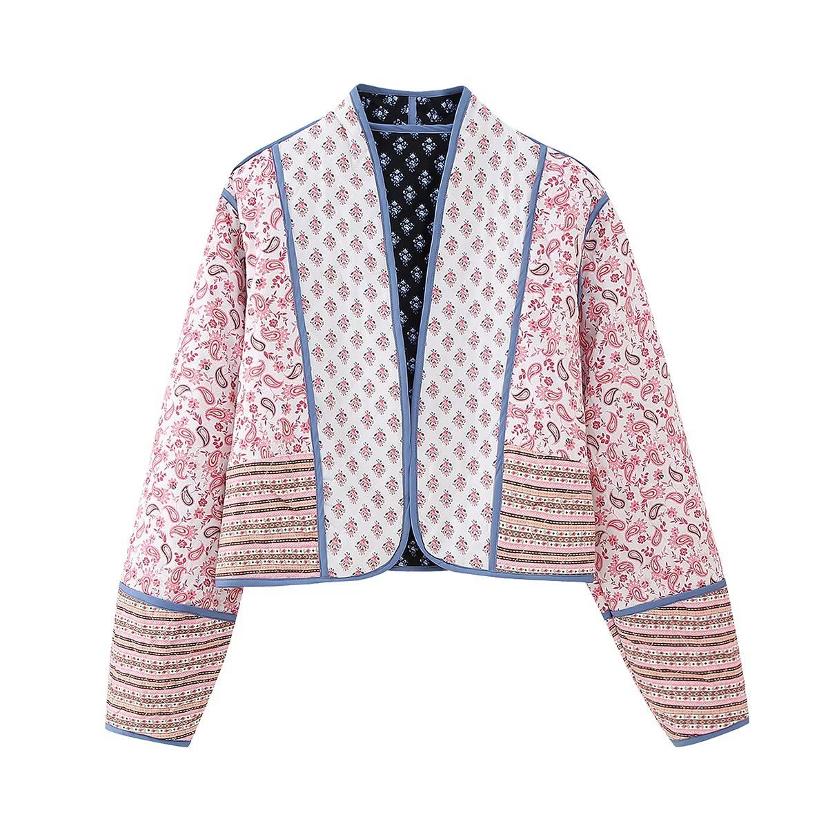 European And American Style Double-sided Quilted Jacket view 16