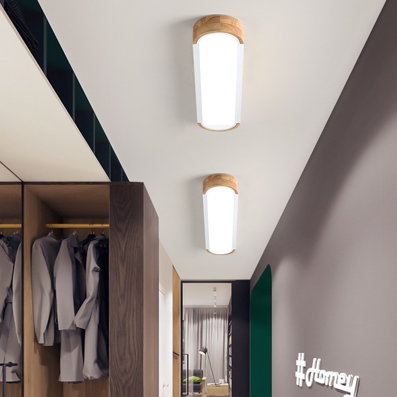 Nordic Balcony Aisle Led Strip Ceiling Light view 3