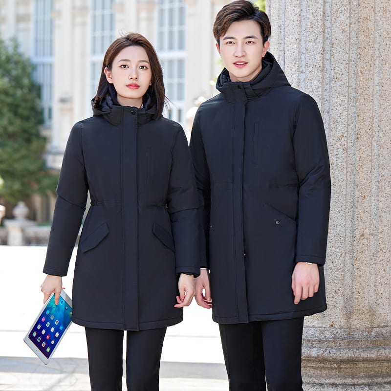 Men's And Women's Parka Thickened Cotton-padded Clothes Winter Warm-keeping Clothing Overalls