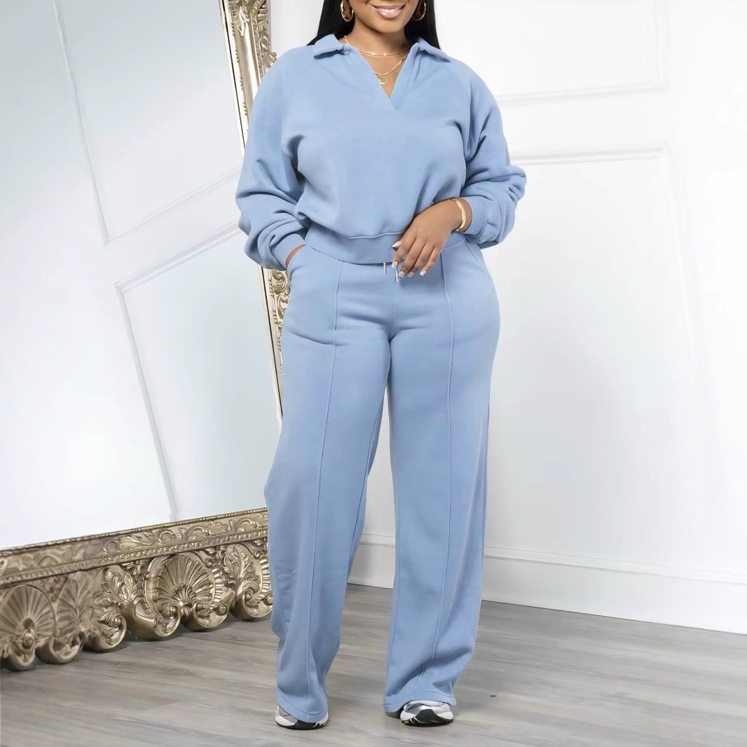 Sports Thickening Women's Pants Suit view 1