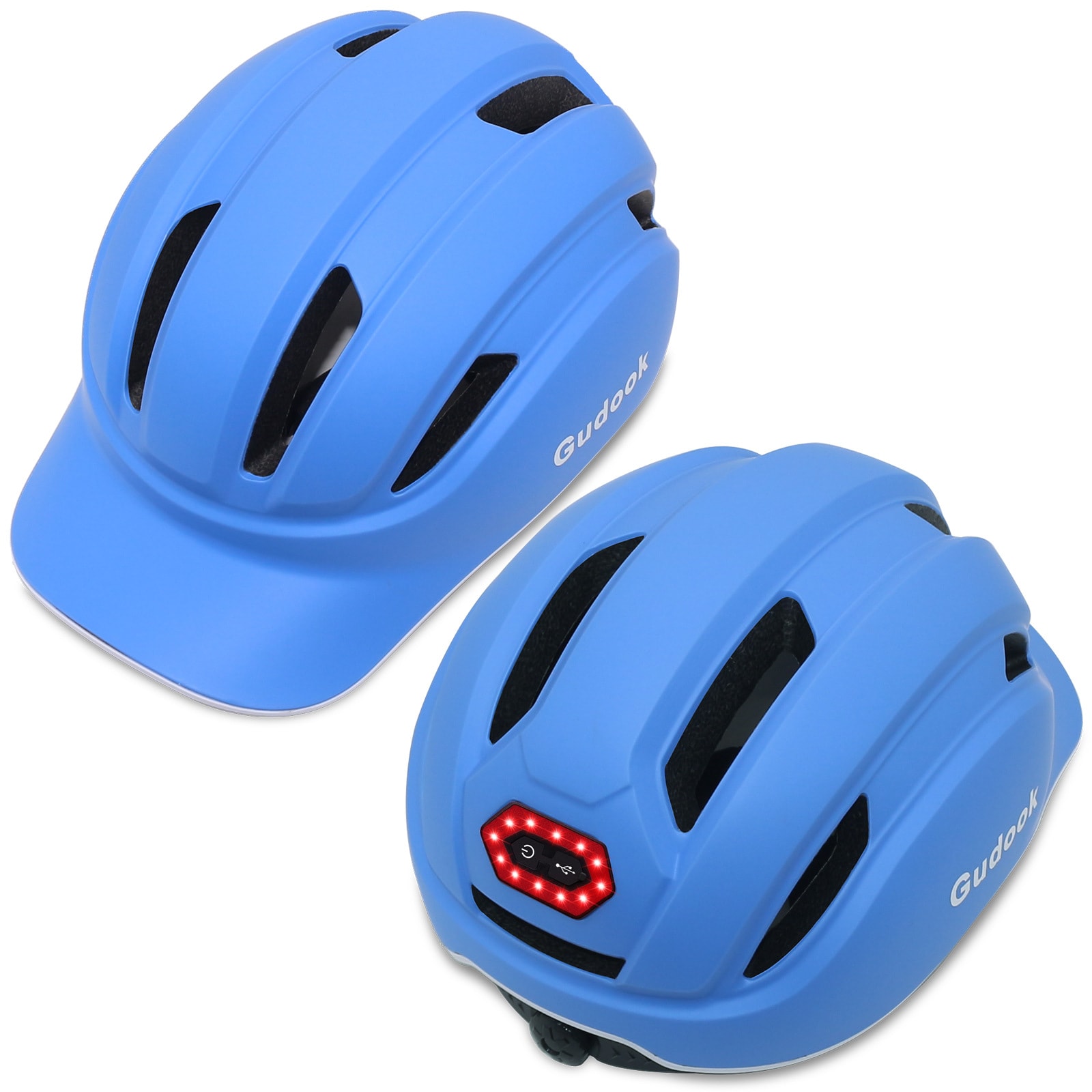Peaked Cap Bicycle Riding Helmet Electric Scooter Commuter Breathable Helmet Men And Women view 6