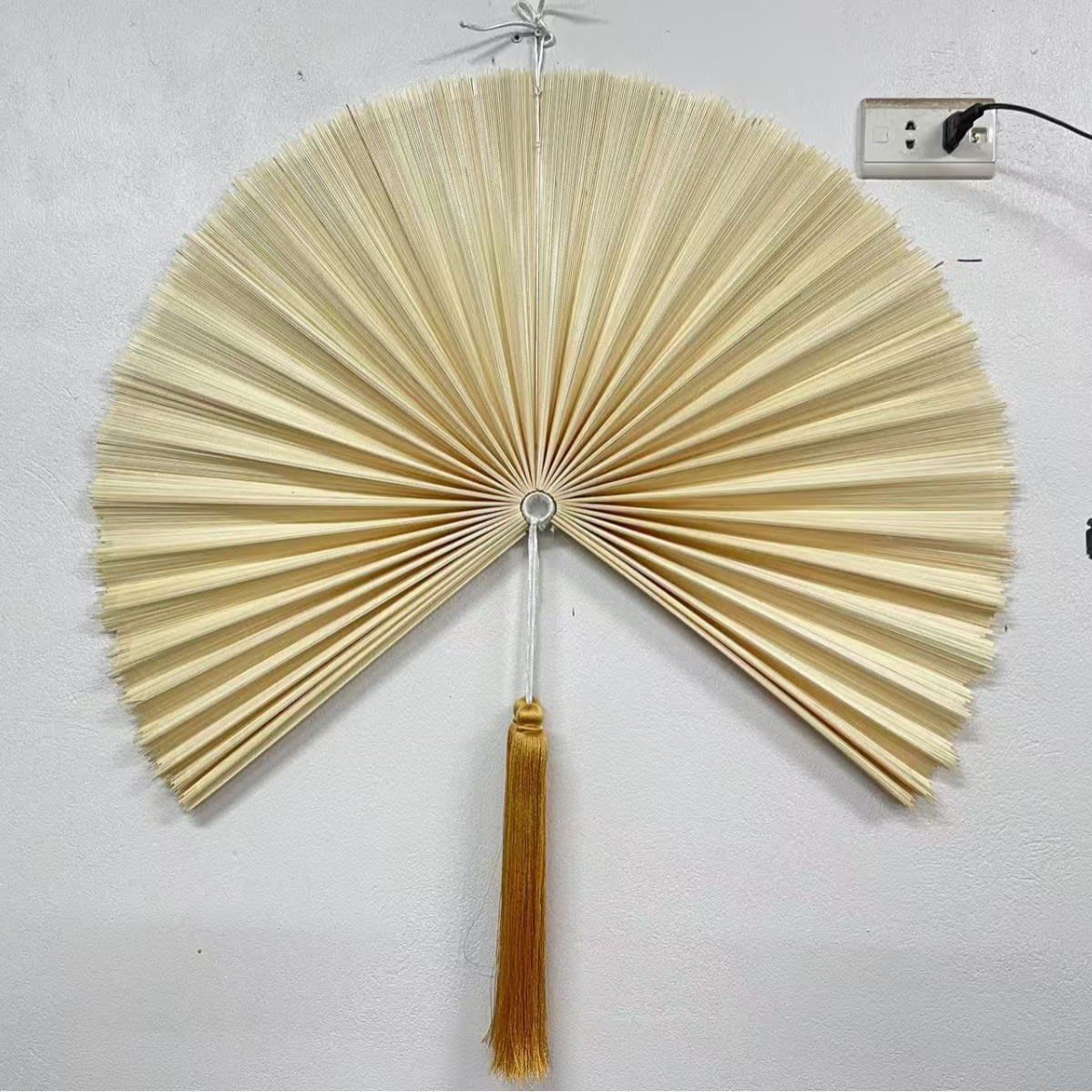 Decorative Hanging Fan For Tea Rooms Wall-Mounted Craft Fan Creative Decorative Hanging Ornament view 8