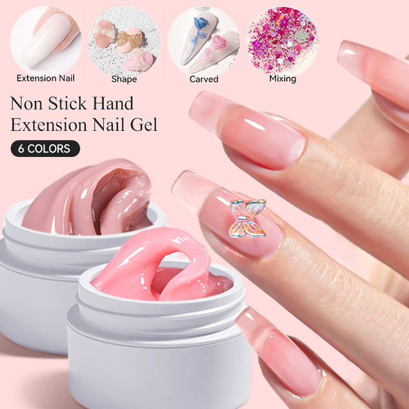 Non-stick Hand Pinch Shaping UV Nail Extension view 24
