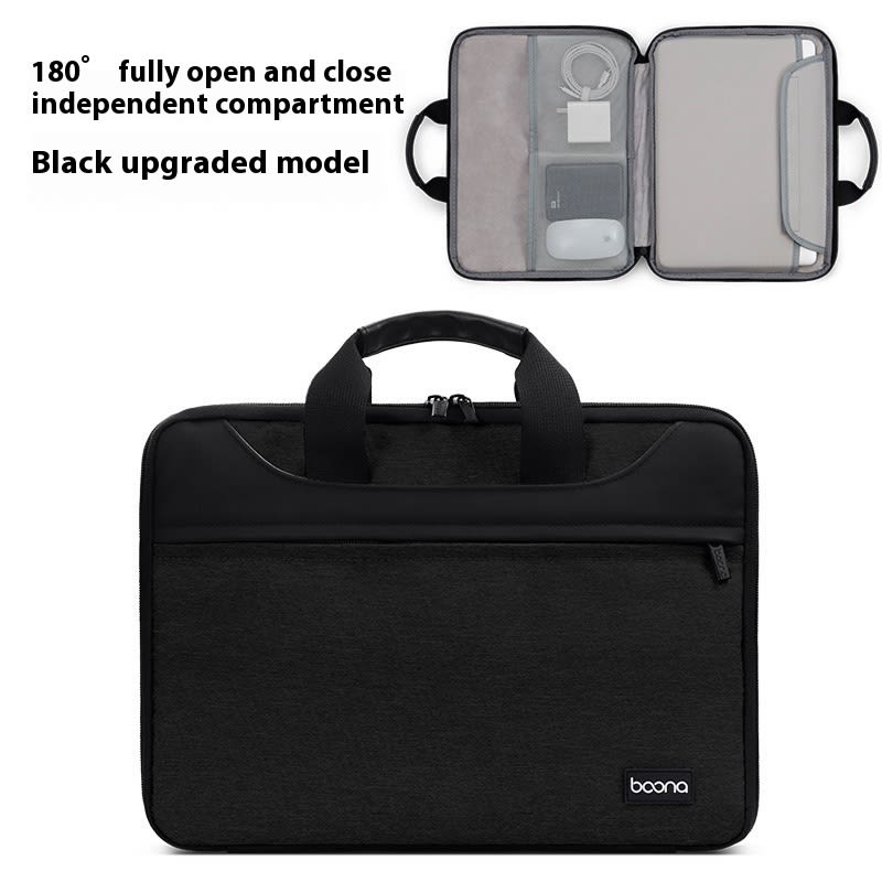 Encapsulate Full Open And Close Laptop Bag Men And Women Business view 4