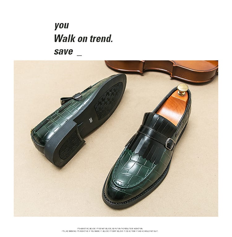 Men's Casual British Style Leather Shoes view 4