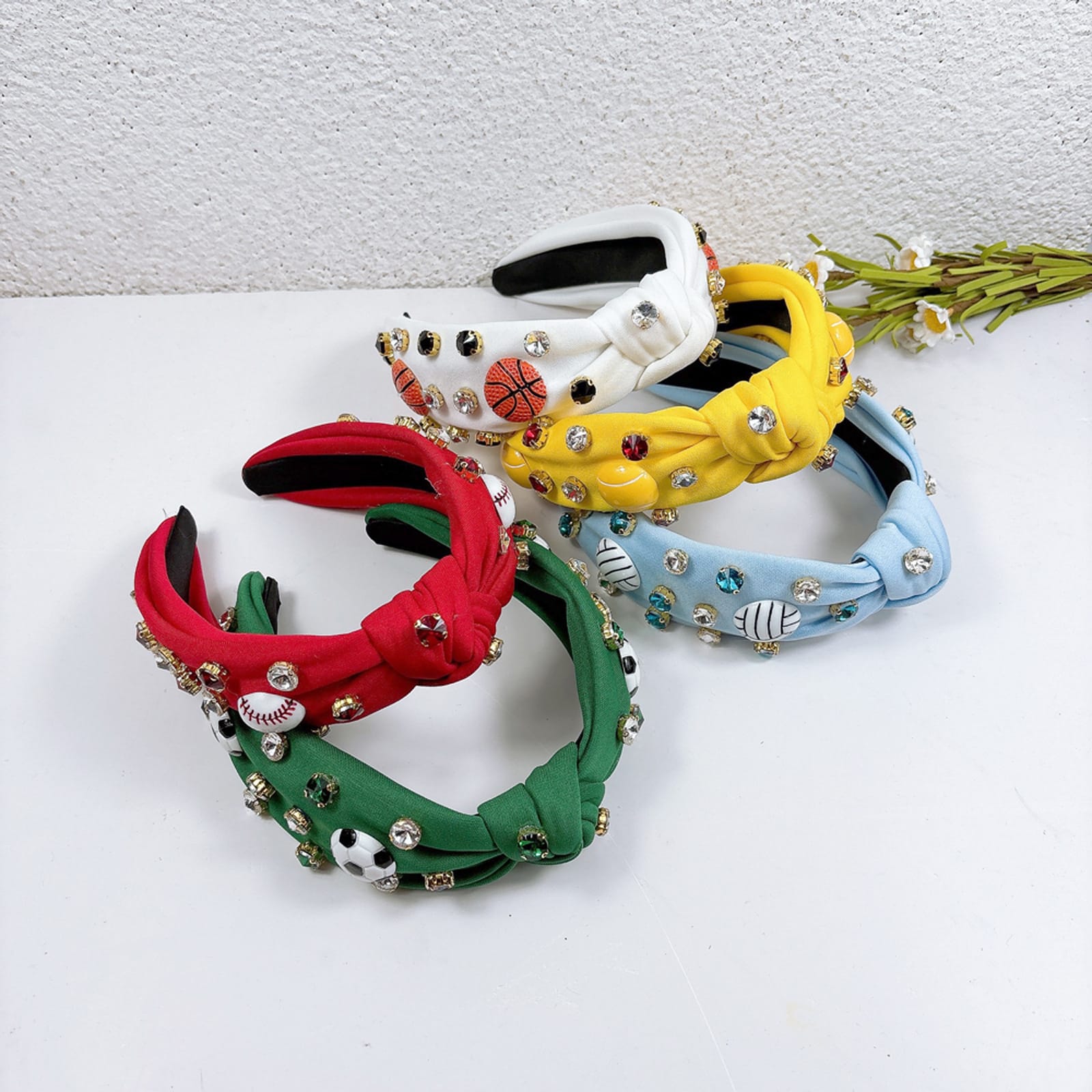 Fashion Simple Rhinestone Headband For Women view 9