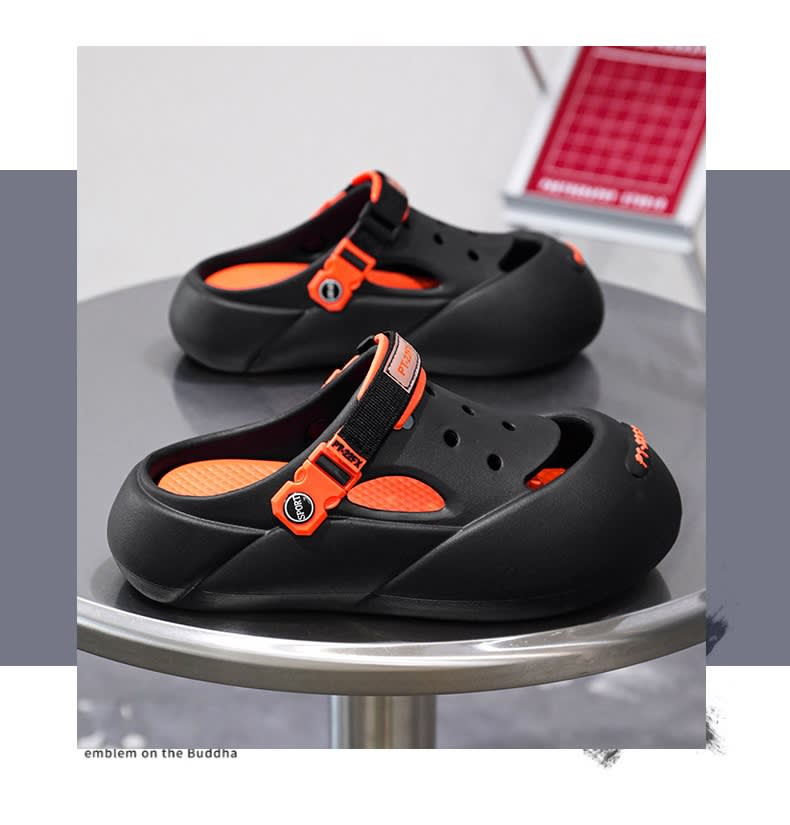 Men's Outerwear Casual Trend Color Matching Slippers view 20