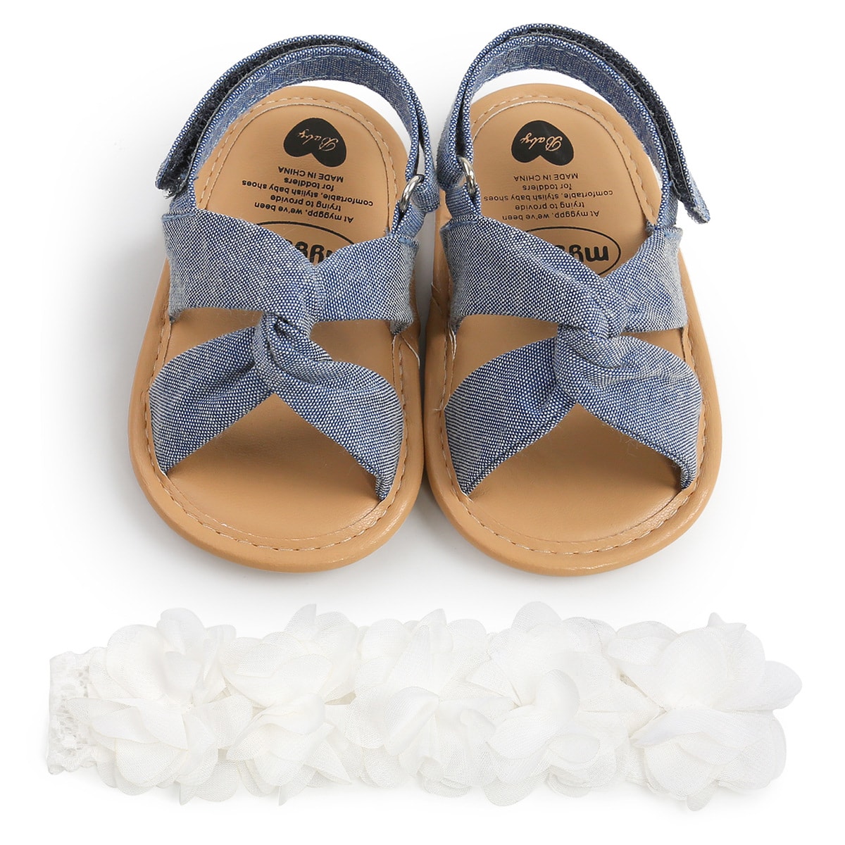 Spring And Summer Cross Baby Sandals view 8