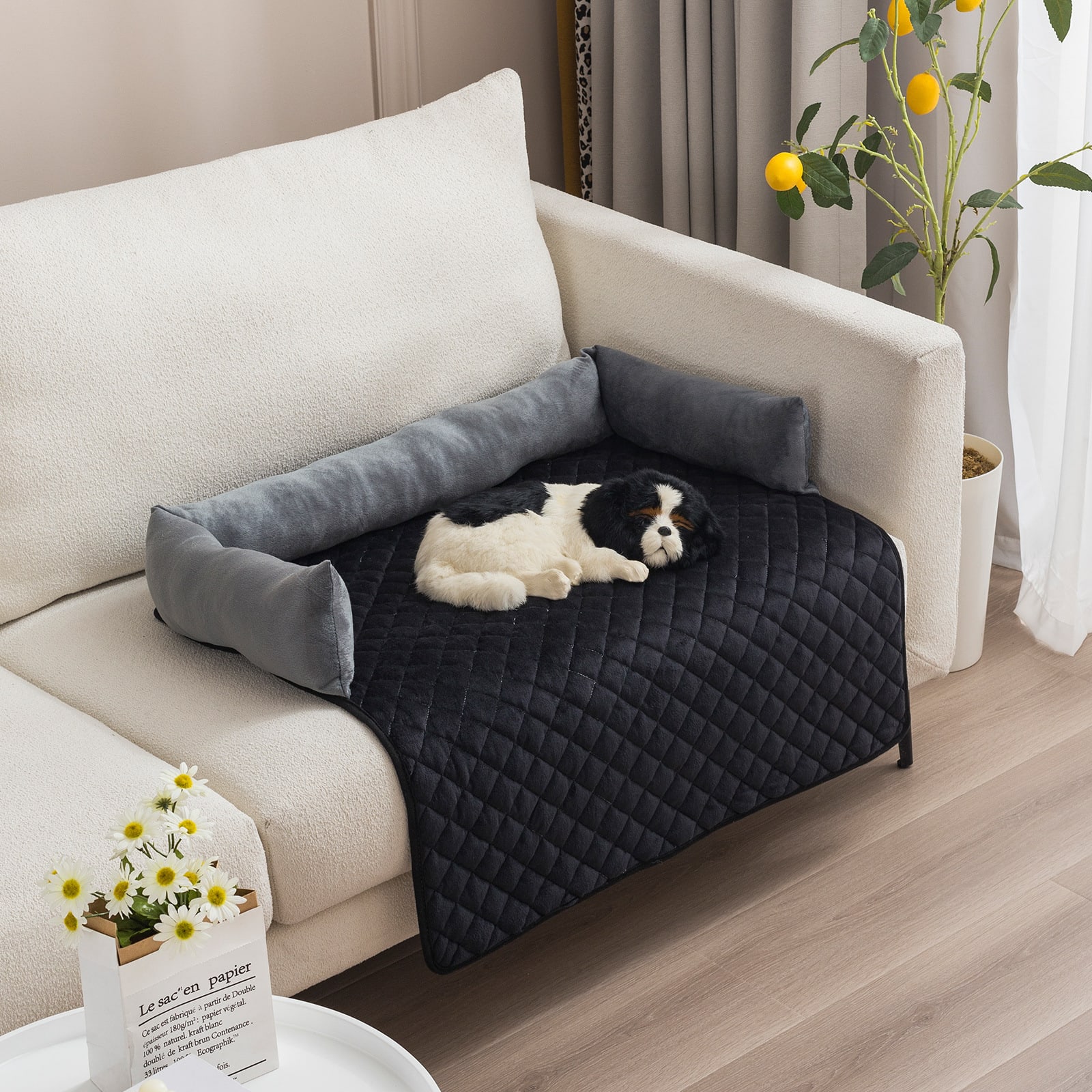 Pet Dog Sofa Bed Dog Beds For Large Dogs Cushion Warm Cat Beds Mat Furniture Protector Dog Sofa view 14