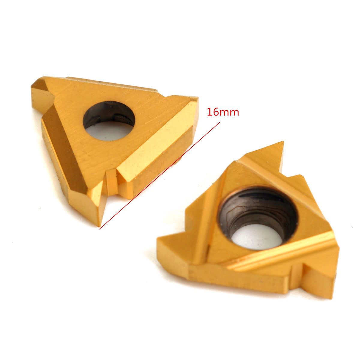 CNC External Thread Insert 16ER AG60 Lathe Indexable Thread Carbide Insert view 2