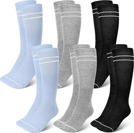 Pregnant Women Elastic Compression Mid-calf Calf Socks Female Skipping Rope Elastic Cycling view 7