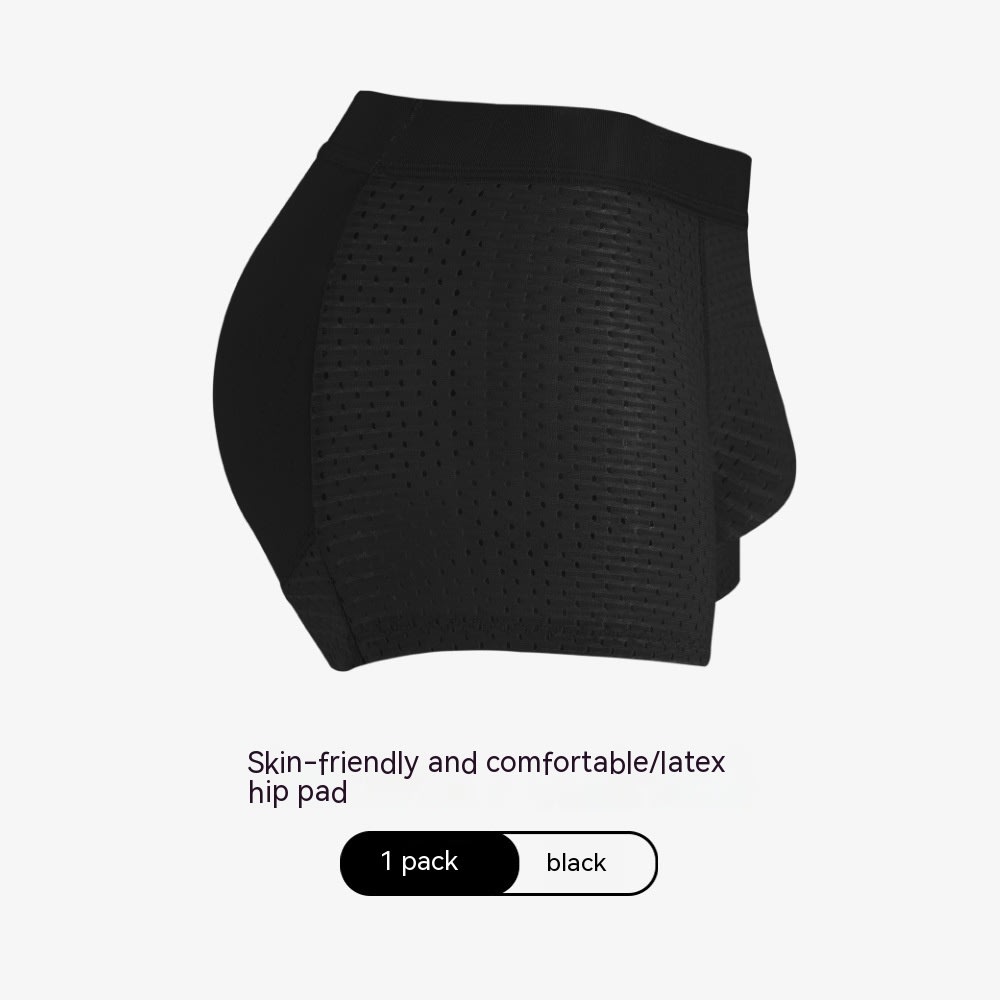 Men's Underwear Latex Sponge Fixed Cushion Hip Lifting view 18
