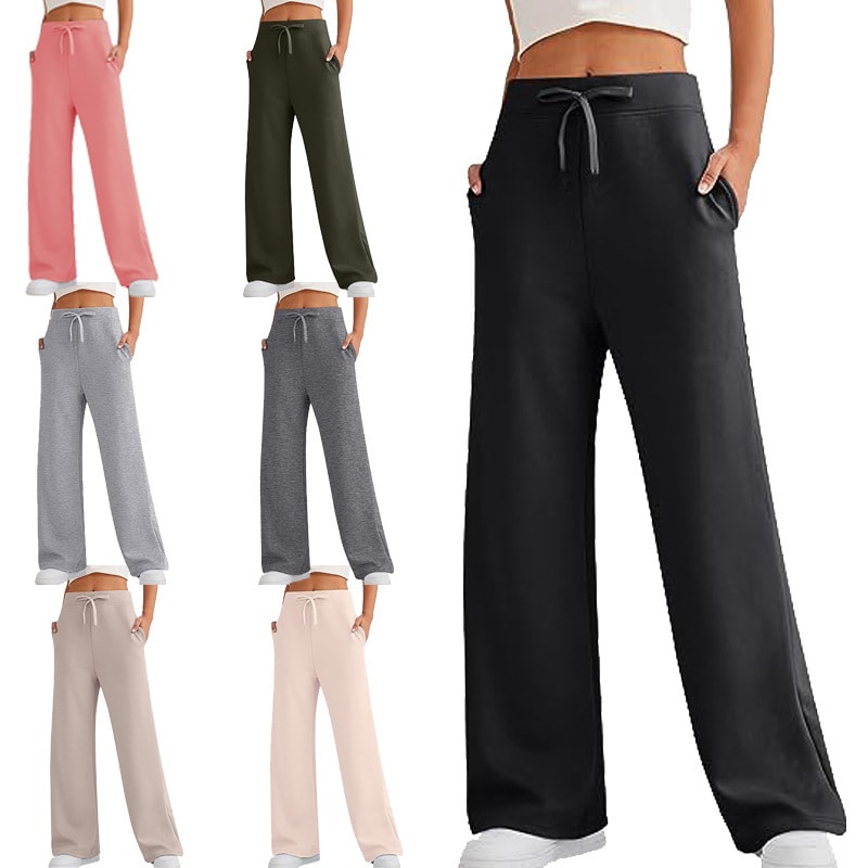 Women's Autumn Leisure Loose Wide-leg Pants view 4