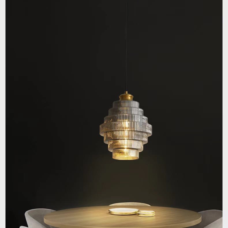 Modern Light Luxury Simple Ancient Bar Clothing Store Hallway Corridor Small Droplight view 7