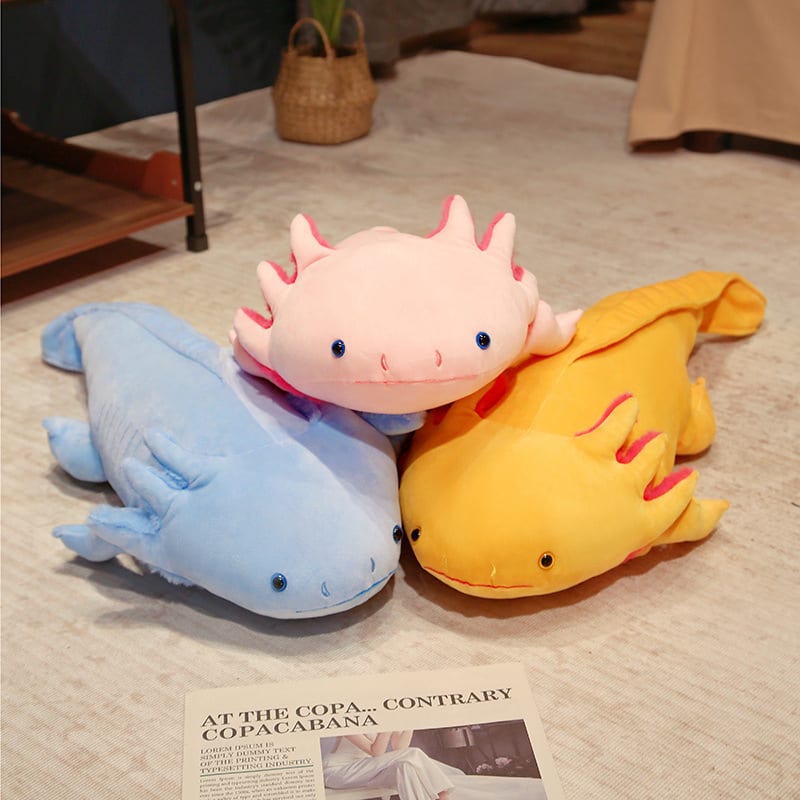Cute Spotted Hexagonal Dragon Plush Salamander Doll Dinosaur Doll