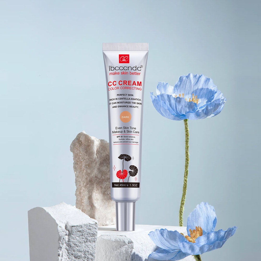 Moisturizing Correcting CC Cream Waterproof Anti-sweat Makeup Before Concealer Lasting Women Makeup Protect Skin Erborian Make view 8