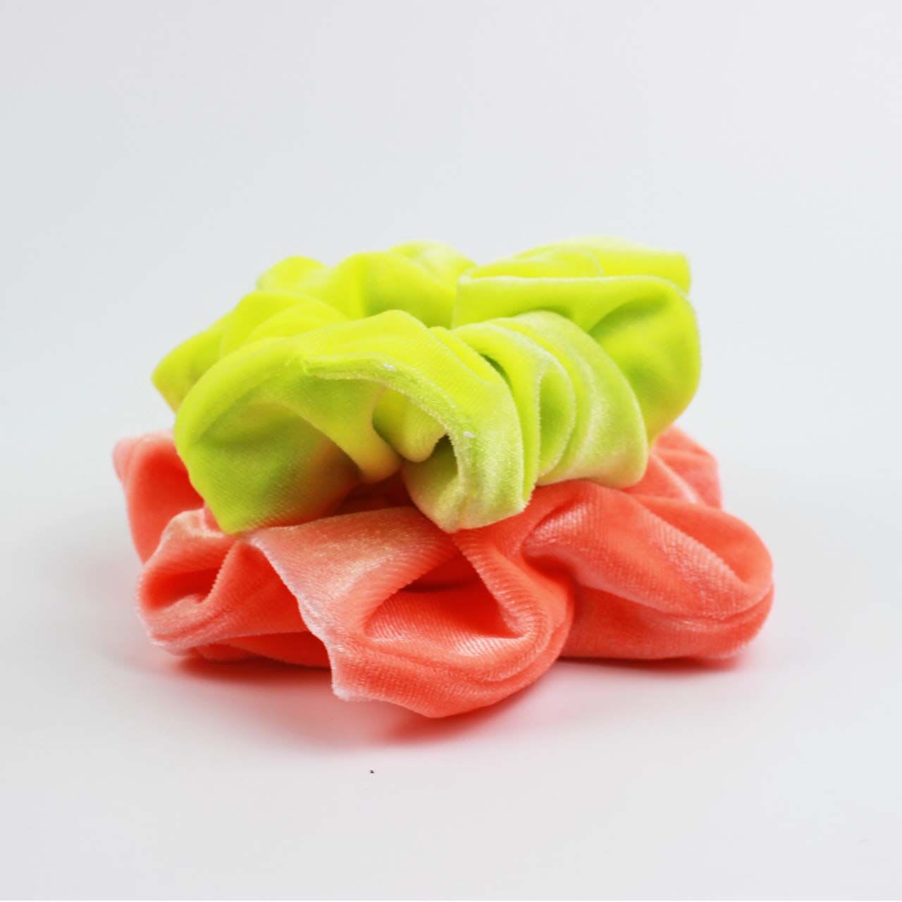 Fluorescent Color Updo Hair Ring Women's Flannel view 7