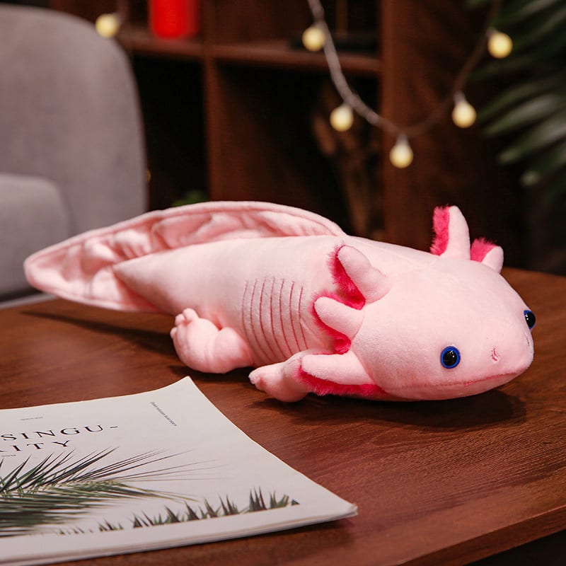 Cute Spotted Hexagonal Dragon Plush Salamander Doll Dinosaur Doll view 2