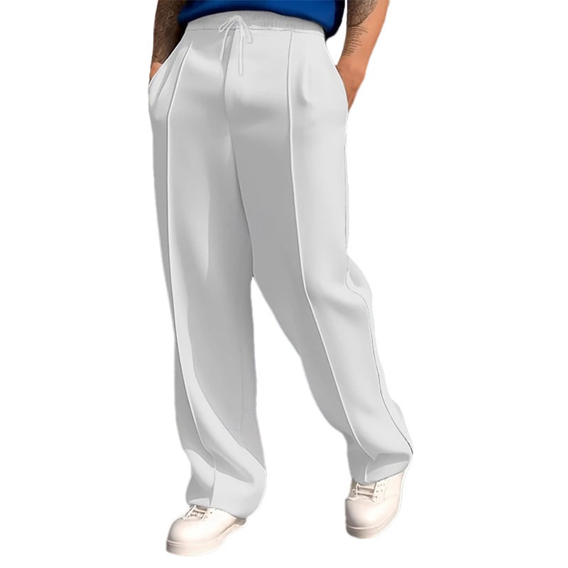 Men's Casual Drawstring Loose Track Pants view 6