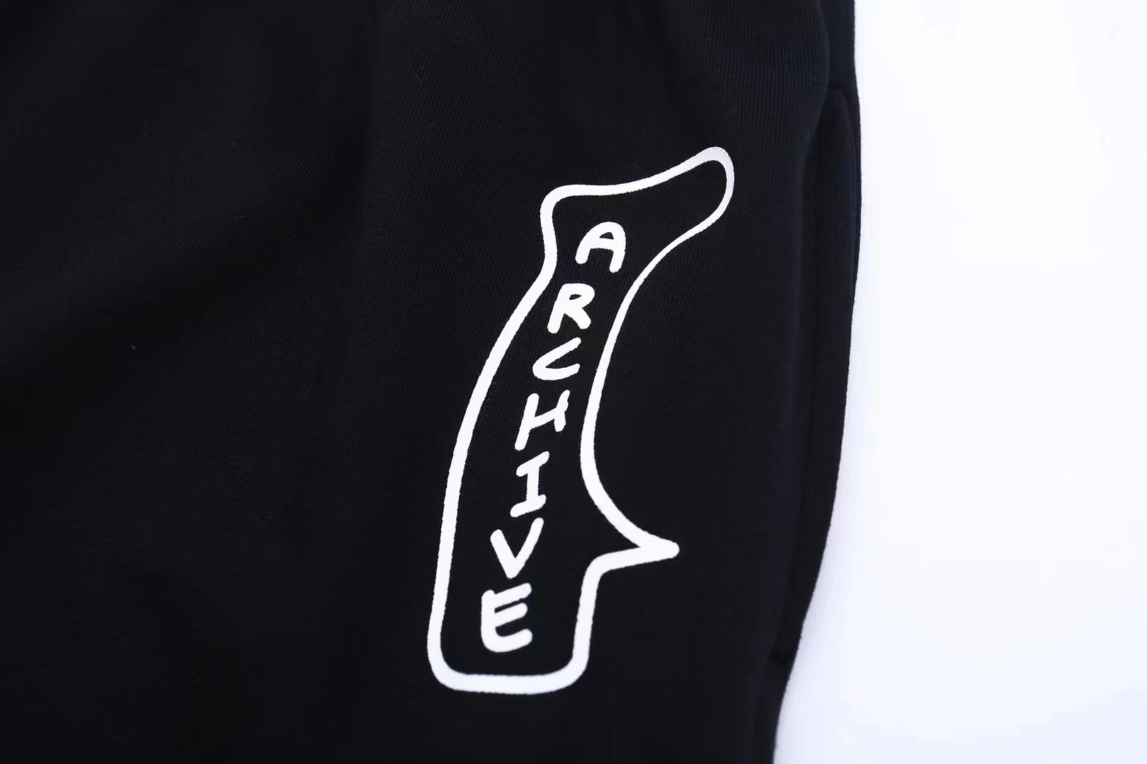 Graffiti Letter Loose Straight-leg Wide-leg Pants view 18