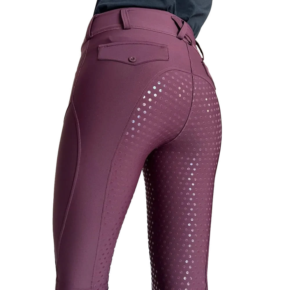 Equestrian Pants Women's High Waist Non-slip Wear-resistant Jodhpurs view 3