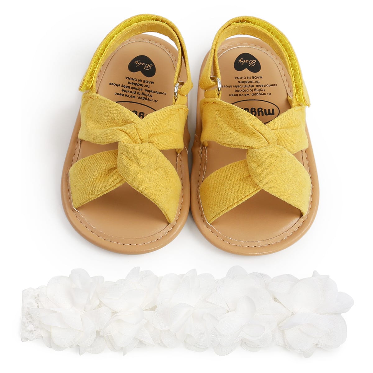Spring And Summer Cross Baby Sandals view 6