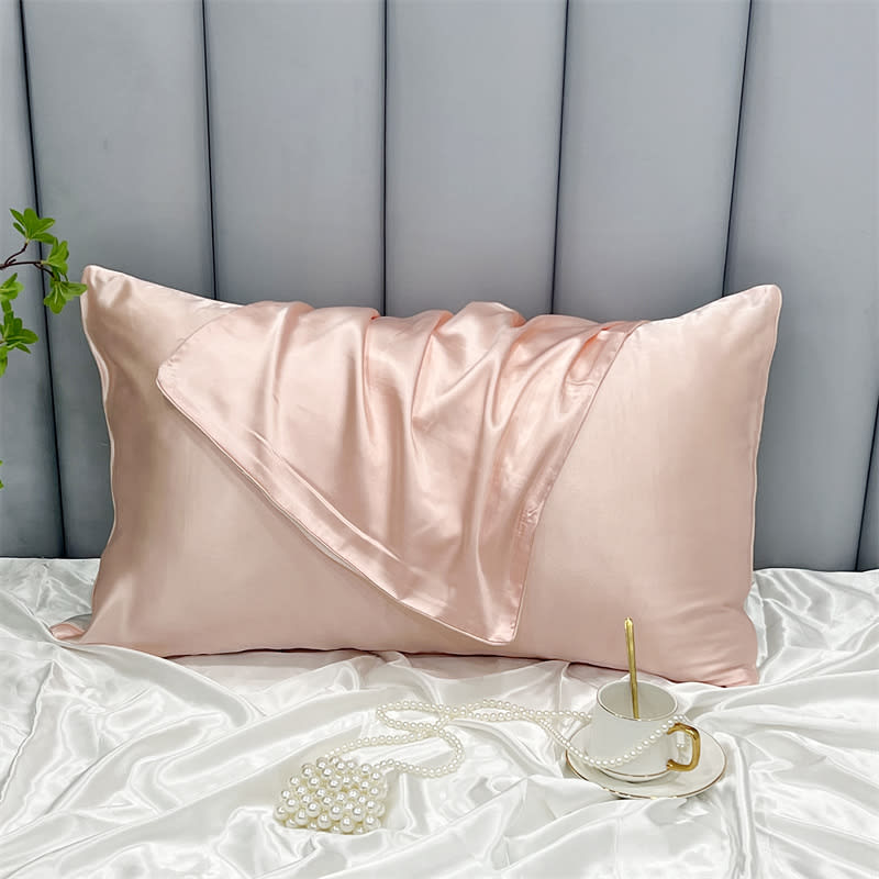 Double-sided Ice Silk Pillowcase Beauty Silk Pillowcase view 25