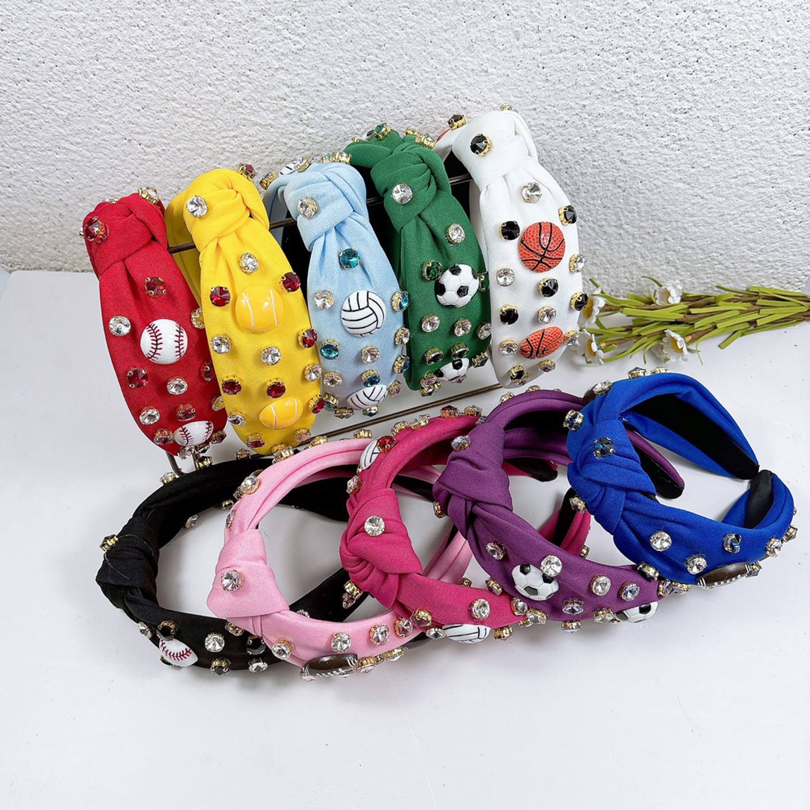 Fashion Simple Rhinestone Headband For Women view 5
