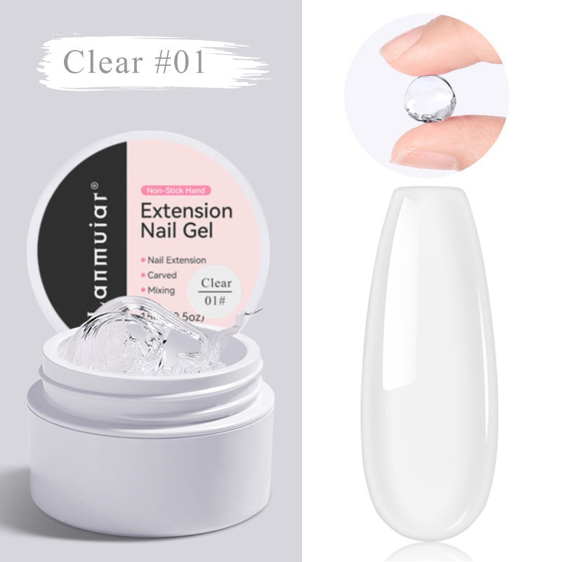Non-stick Hand Pinch Shaping UV Nail Extension view 21
