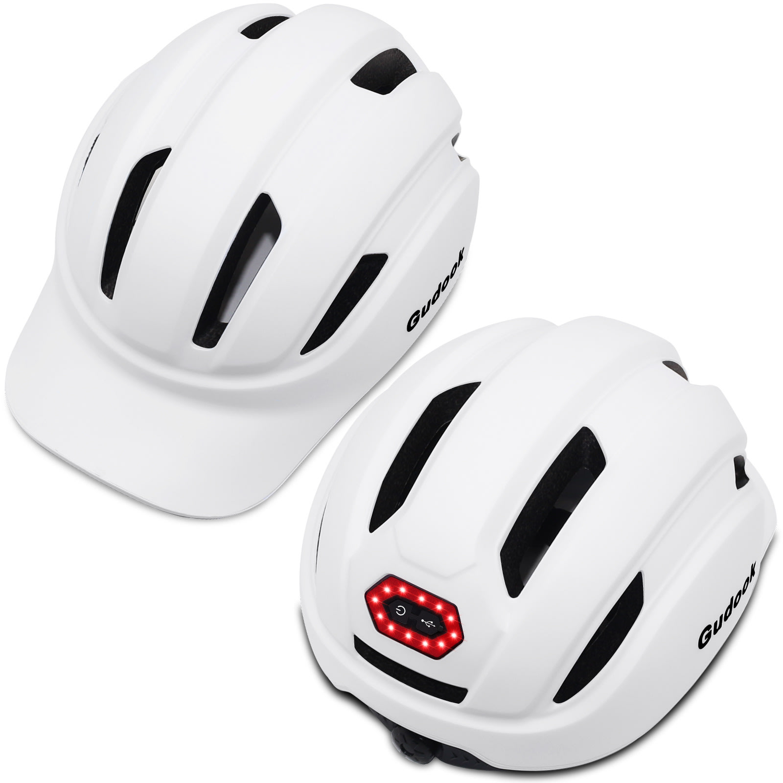 Peaked Cap Bicycle Riding Helmet Electric Scooter Commuter Breathable Helmet Men And Women view 2