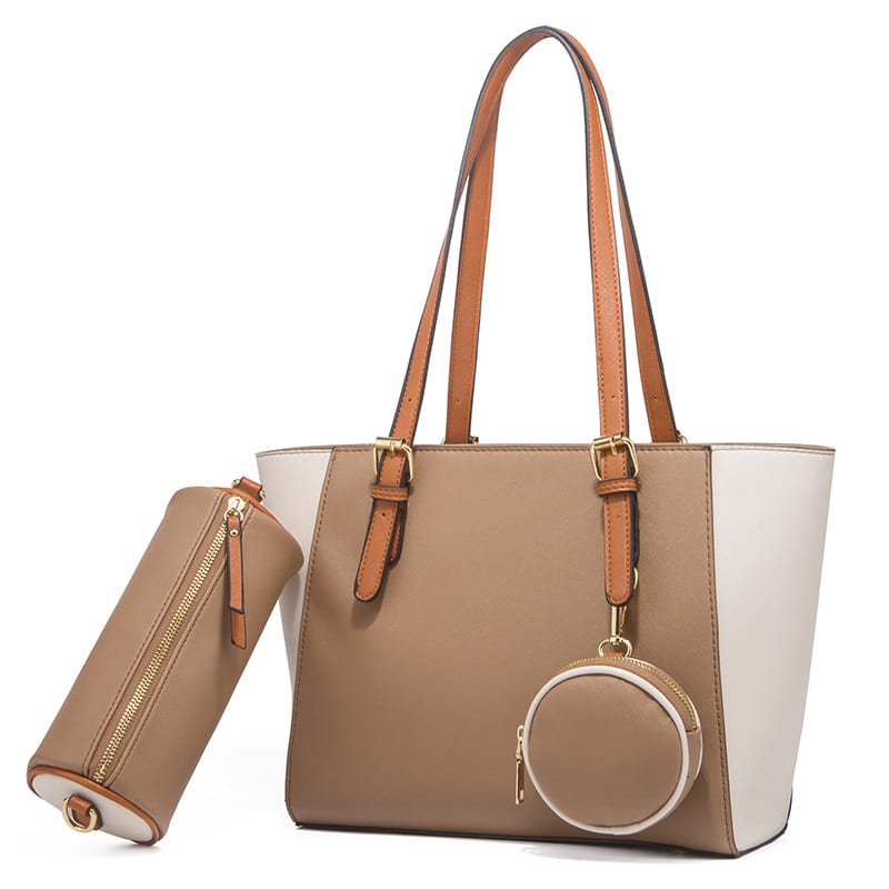 Fashion Large Capacity Three-in-one Saffiano Bag Portable Simplicity view 3