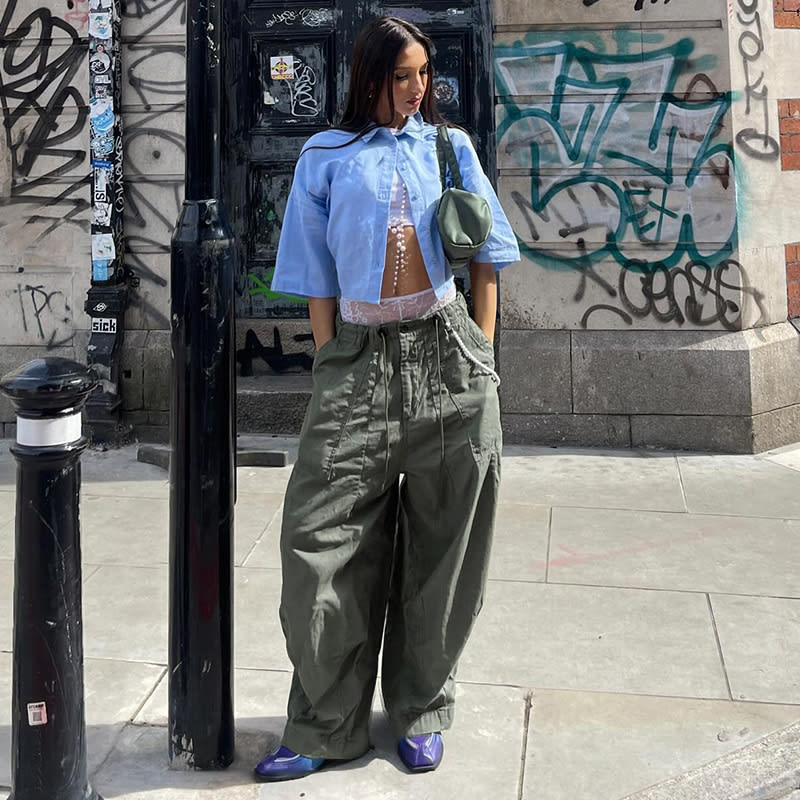 Fashion Loose Casual Overalls For Women view 3