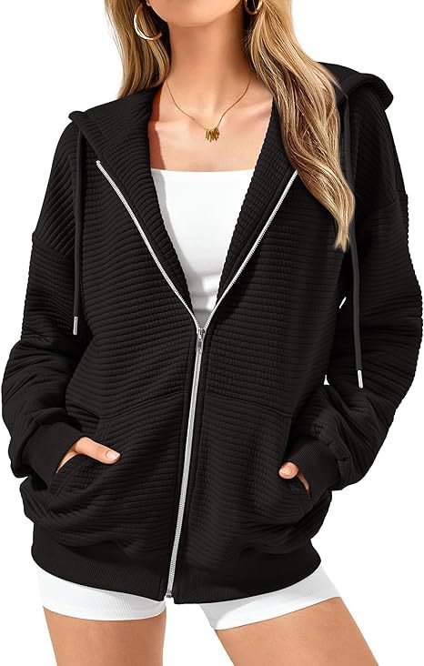 Women's Long-sleeved Sports Fashion Zipper Hooded Sweatshirt Top view 3